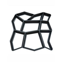 보도블럭 시멘트 금형 플라스틱 바닥 DIY 틀 문양 거푸집 몰드, A43x43x4cm를 입력하세요