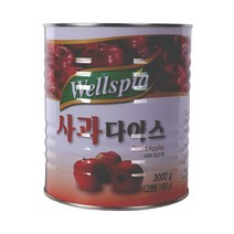 웰스피아 사과 다이스 통조림 3kg, 상세페이지 참조