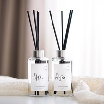 [1+1] 플로피움 디퓨저 실내 방향제 200ml X2, 밤부, 러블리모먼트
