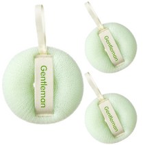 위트선데이 딥클렌징 샤워볼, 그린, 3개, 1개입