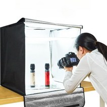 백화점윈도 접는 스튜디오 소프트박스 전자상거래 라이트박스, 45cm[2등[삼색조명버전]
