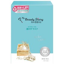 통일초상 도쿄마케팅 미려일기 술얼룩 마스크 4매[페이스 마스크], 단일