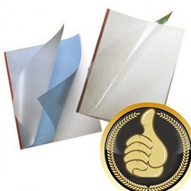 표지 제본소 열제본기전용 열제본용, 백색 4mm 100개