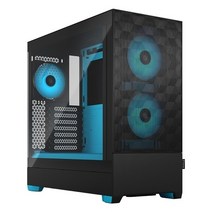 Fractal Design Pop Air RGB Clear 강화 Core Cyan, 상세페이지 참조