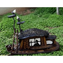 집콕놀이 DIY 한지공예재료 어머니 초가집등 한지조명 만들기 비대면 키트/창의적체험 활동/진료교육