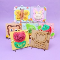 기타 MDF DIY 모스탁상액자 [튤립] 100개[낱개수량확인]