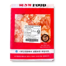 뼈없는 순살 닭다리살 염지절단정육 2kg, 상세페이지 참조, 1개