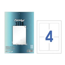 폼텍)레이저용방수라벨(PP-3118/10매)