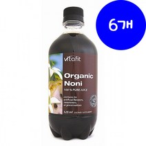 비타핏 유기농 노니주스 원액 500mL 6EA, 6개, 단품