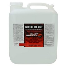 휠도색 도구 키트 러스트 불렛 - 메탈 블라스트 24oz 스프레이 녹 제거제 녹 처리제 금속 클리너 및 컨디셔너, 5갤런, 금속 폭발