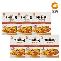 청정원 즉석 카레여왕 치킨160g x 6개, 160g
