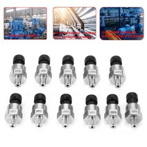 아날로그 차압계 1pc 5V 1/8NPT 오일 공기 수압 변환기 송신기 센서 5/15/30/60/100/150/200/300/500/1600P, 10 1000Psi