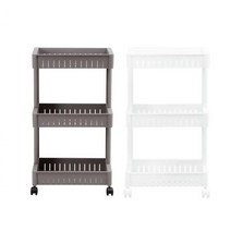 워크인수납 아기방수납 양계장 육아용품수납 슬림수납장 기저귀함 다육이선반 카트트롤리 이동식수납, 이동식트롤리 미들3단 웜그레이 (9,989개)