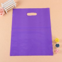소기업용 맞춤형 쇼핑백 맞춤형 플라스틱 가방 맞춤형 인쇄 플라스틱 가방 팩 추가 인쇄 요금, 20x30cm  100PCS+Purple