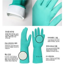 (10켤레무료배송) 내산장갑 내화학장갑 KE60 방수장갑 RNF15, (10켤레) KE60 내산장갑 M, 10개