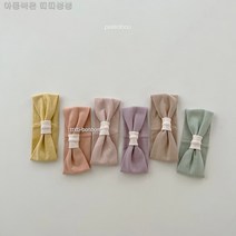 피카부 무지무지 헤어밴드 6컬러 유아 베베 baby