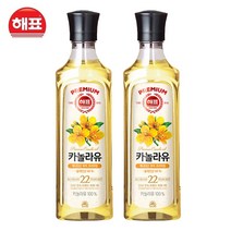 해표 카놀라유 900ml, 2개