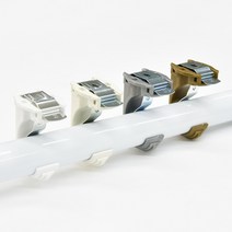 아라크네 커튼봉 브라켓, 35mm 화이트 3개입 한세트, 35mm 커튼봉브라켓