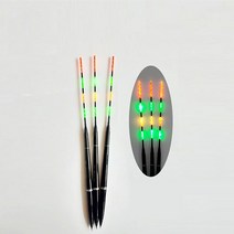 바다 수중 4점등 전자막대찌 찌채비 주야겸용 호수별, 0.8, 1개