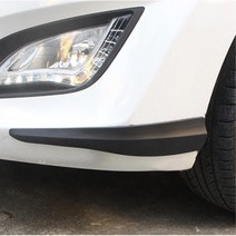 차량용 앞 뒷 범퍼 보호 가드 기스 스크래치 방지 소나타DN8 베라크루즈 올뉴모닝 NQ5 그랜져 봉고3 새차선물 티구안 제네시스G80 아반떼MD 더뉴레이, 1개, 화이트