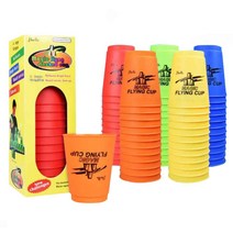 초등학교 초등학생 특수학교 노인 신체놀이 체육 교구 스피드 컵쌓기 컵타컵 컵스텍 스택스12PC, 파랑