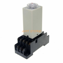 1Pc H3Y-4 12V/24VDC 24V/110V/220V/380VAC 전원 켜기 시간 지연 릴레이 타이머 0.1-3M 0.2-5M 0.5-10M 4PD, 02 24VDC_02 0.2-5M