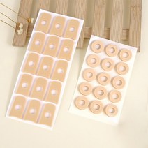 티눈 물집 보호 방지 쿠션 패드 밴드 15pcs DD-11737, 타원형