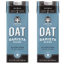 캘리피아팜스 바리스타 블렌드 오트 밀크, 2개, 946ml