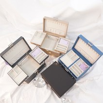 4단 고급 보석함 악세사리 귀걸이 보관함