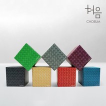 처음 각티슈 고급 미니각티슈 정사각 인테리어 홍보용 휴지 케이스 모나리자 6컬러 70매, ct2레드
