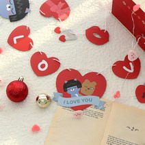 퍼니디 카카오프렌즈 러브 가랜드 세트, 네오앤프로도
