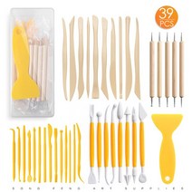 도자기공예 만들기 도구 물레 DIY1세트 도자기 클레이 도구 아크릴 보드 조각 나이프 스크레이퍼 세부 바늘, 13 13