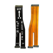 메인 보드 커넥터 USB LCD 디스플레이 플렉스 케이블 수리 부품 삼성 호환 갤럭시 A22 A32 A42 A52 A72 용, [04] A22 A226B