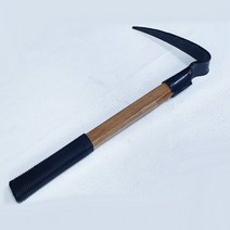 여물 쇠스랑 1발 고무자루 등산괭이 한발괭이, 열심아빠 본상품선택