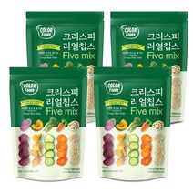 크리스피 리얼칩스 5믹스, 12개, 120g