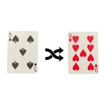 마술 용품 카드 도구 세트 이동 포인트 lim 클로즈업 매직 전문 마술사 트릭 소품 5-9, 5 to 9 card