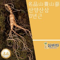 산양산삼 8년근 3뿌리 장뇌삼 산양삼 세트 명절 추석 선물 산삼 인삼