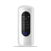 모바일 APP 색도계 휴대용 컬러 분석기 30 개 이상의 인덱스 RGB 실험실 색상 일치 차이 측정, White