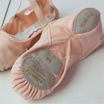 핑크 산샤 수입 성인 무용 천 발레 슈즈 JK32C, JK32C 산샤 핑크 8M 240