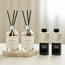 코코도르 디퓨저 화이트라벨 200m + 리필액 200ml, 07_W디퓨저200ml/너의비누향/009_리필200ml/숲속새벽공기