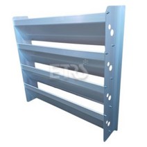 에어컨 실외기 바람막이 열전환 배기커버 고강도 알루미늄, 2) 중 (가로 내경 550mm), 1개