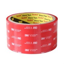 3M 4905 VHB 투명 양면테이프 50mm X 1.5미터 블랙박스테이프 강력테이프 초강력양면테이프 투명양면테이프 3MVHB