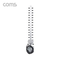 Coms 실외용 4G LTE 안테나 15단 고정쇠 25dBi 아웃도어 컴스 / COMS / LTE안테나 / 실외용안테나 / 스마트폰안테나 / 휴대폰안테나 / 전화안테나 / 안테나 / 3G안테나 / 4G안테나 / 통화안테나