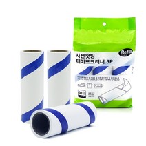 일음쇼핑^^*mMK_ C-05 사선커팅 60회 테이프클리너 리필만6롤 먼지크리너 털크리너 클리너 강아지 고양이일medi^*^, ab*^^선택없는