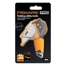 FISKARS 770030 카본맥스 접이식 커터칼 1027224 피스카스 툴보이, 1개