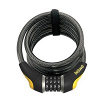 온가드락 도버맨 자전거 번호키 8031, 혼합 색상, 2개