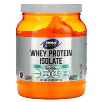 Now Foods Sports 분리 유청 단백질 무맛 544g(1.2lbs)