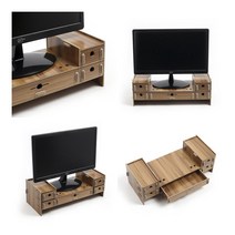 조립식 컴퓨터 모니터 서랍 받침대 선반 키보드받침대 키보드서랍