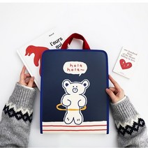 로마네 브런치브라더 지퍼 파일 가방 LF, 홀라홀라
