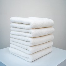 가치홈 항균타올 40수코마사 호텔수건 국산 당일발송, 백색, 10매